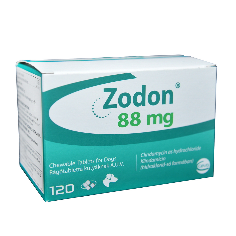 Zodon 88 mg rágótabletta kutyáknak A.U.V. 12x10